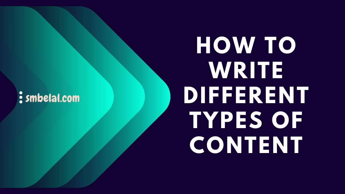 Types of Content