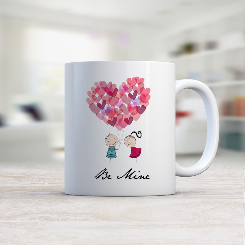 Heart-Shaped Mug - POD products for Valentine's Day