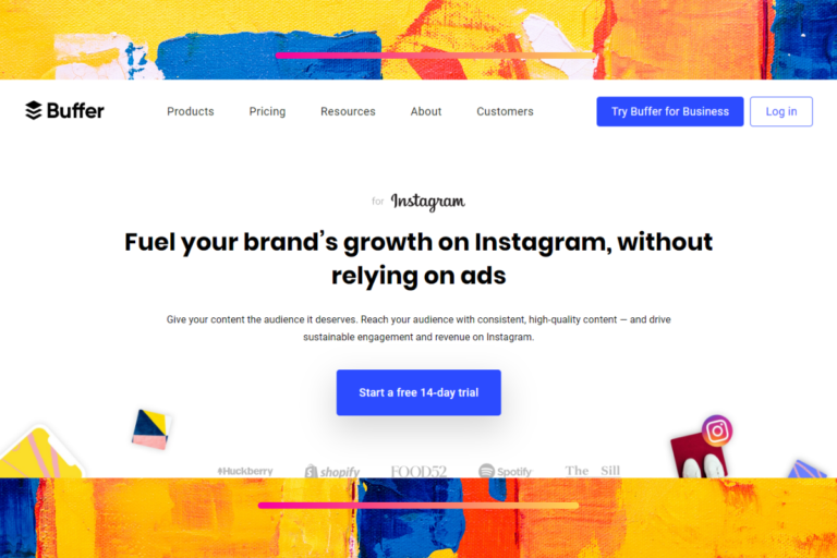 Buffer - Instagram marketing tools