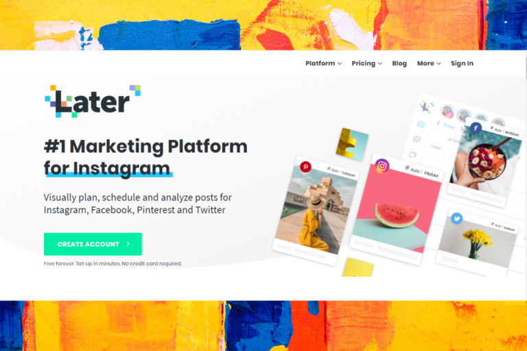 Later - Instagram marketing tools