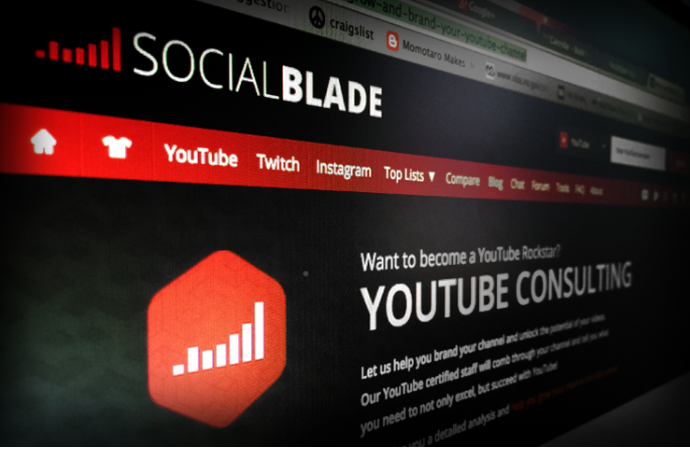 social blade - grow a youtube channel
