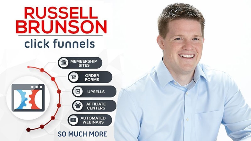 Russell Brunson -benefits of using clickfunnels