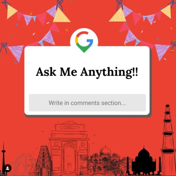 Ask Me Anything - Instagram post ideas