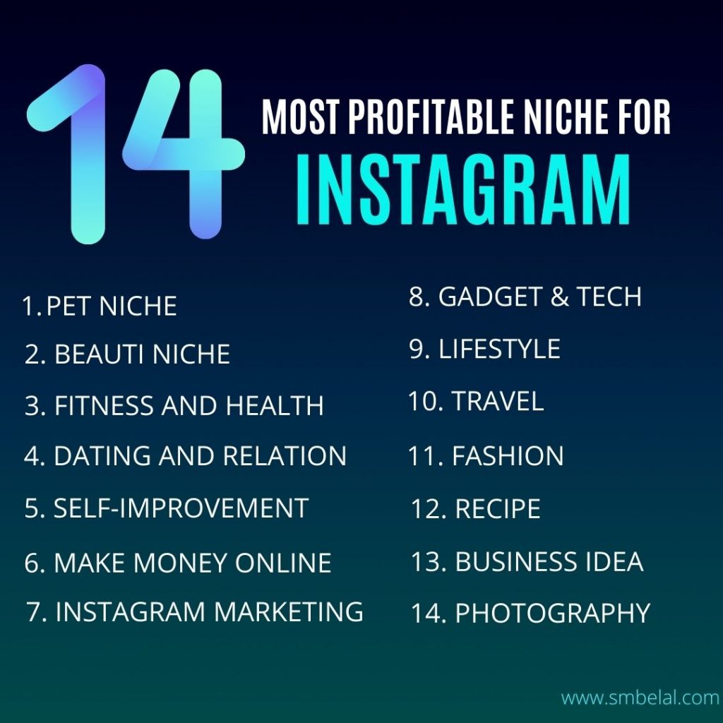 How to Find Your Instagram Niche 6 Simple Tips S M Belal