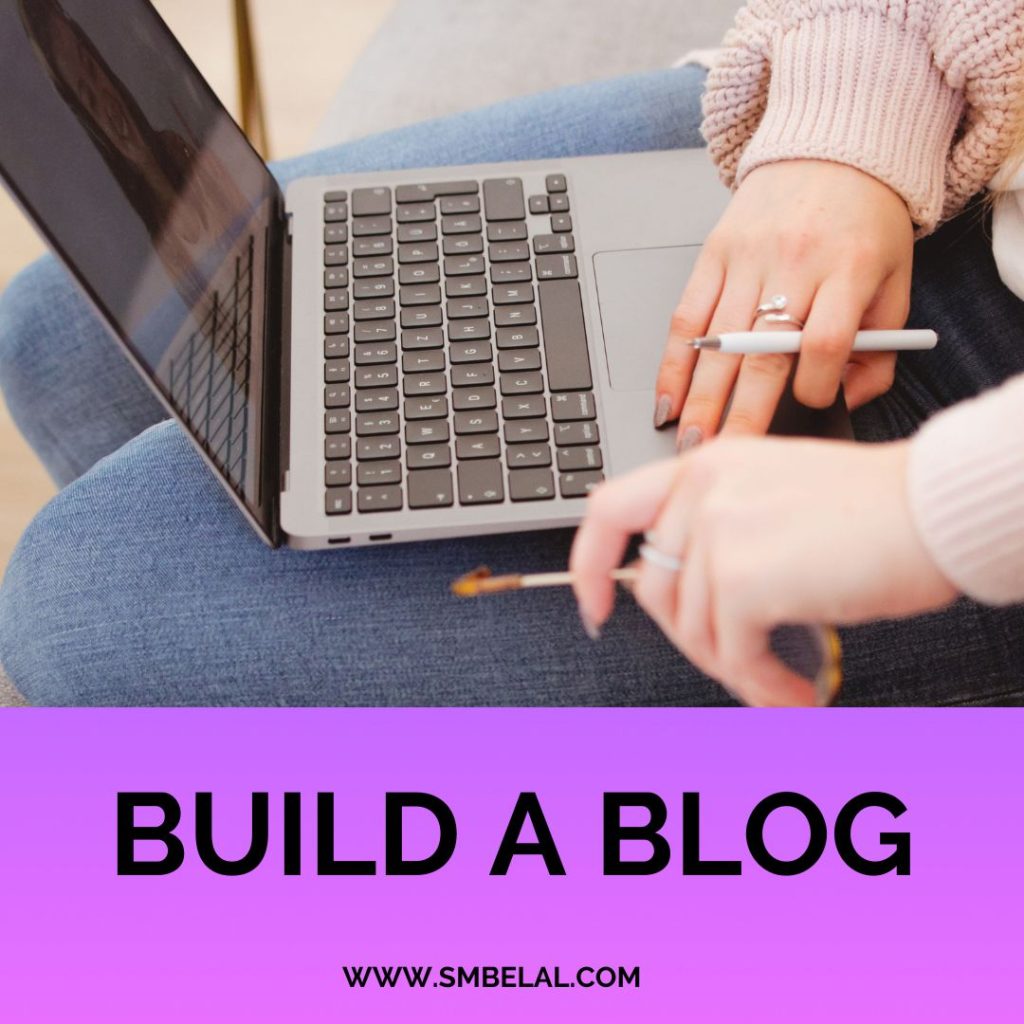 Build a blog for email list building