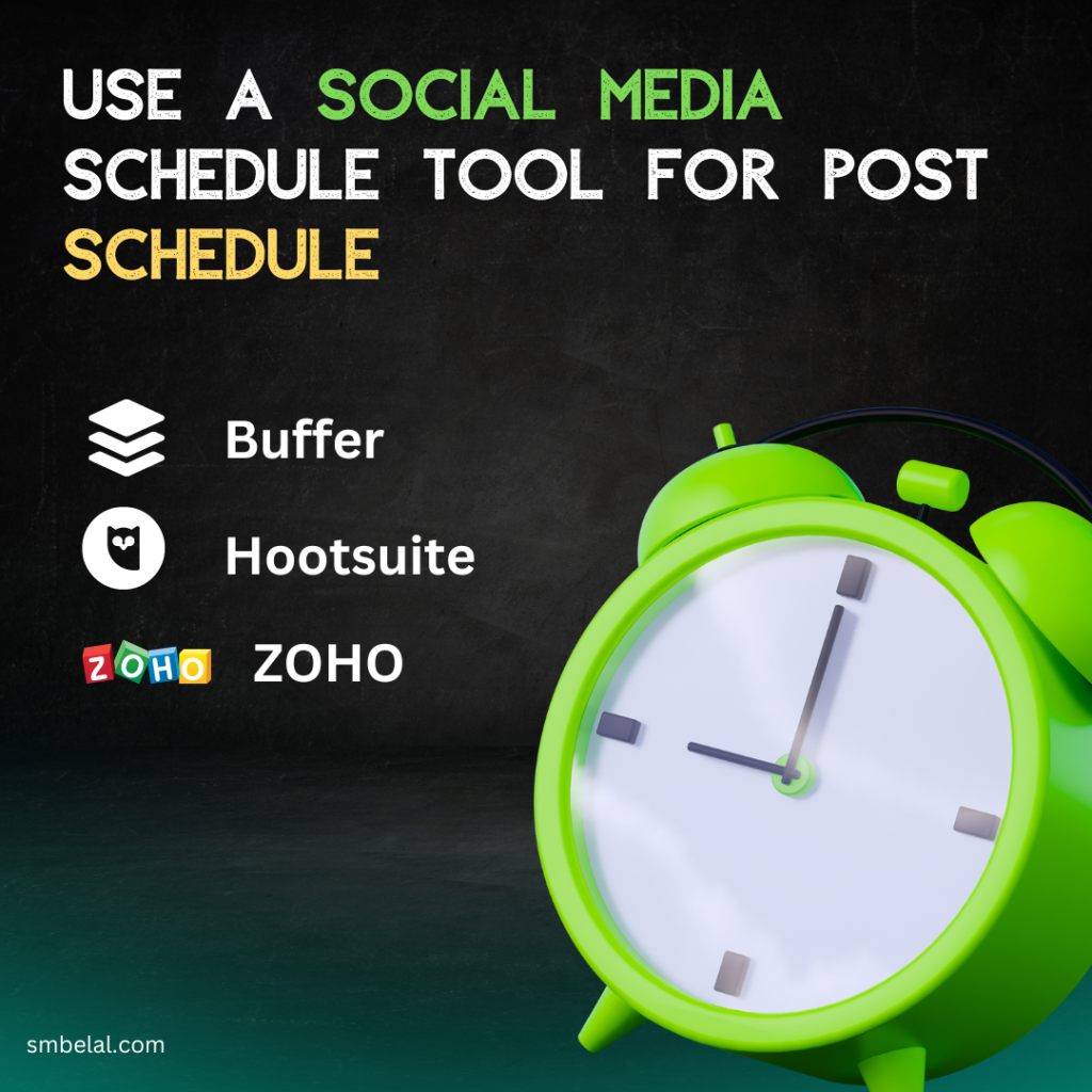 Use a social media scheduling tool - Best Time to Post on Instagram