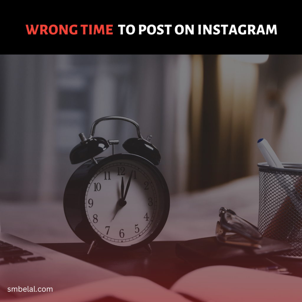 Times that we should avoid to Post on Instagram