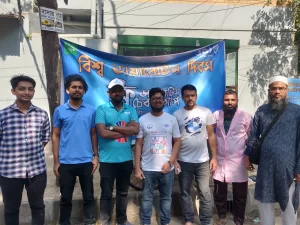 Free diabetes check-up campaign initiated by JCI Dhaka West